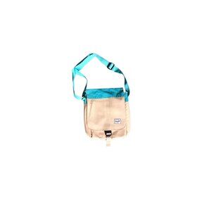 Herschel Tan and Blue Crossbody Bag